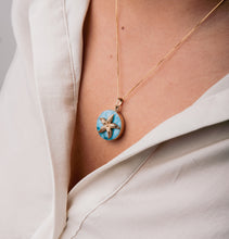 Cargar imagen en el visor de la galería, 14k STARFISH GOLD with LARIMAR