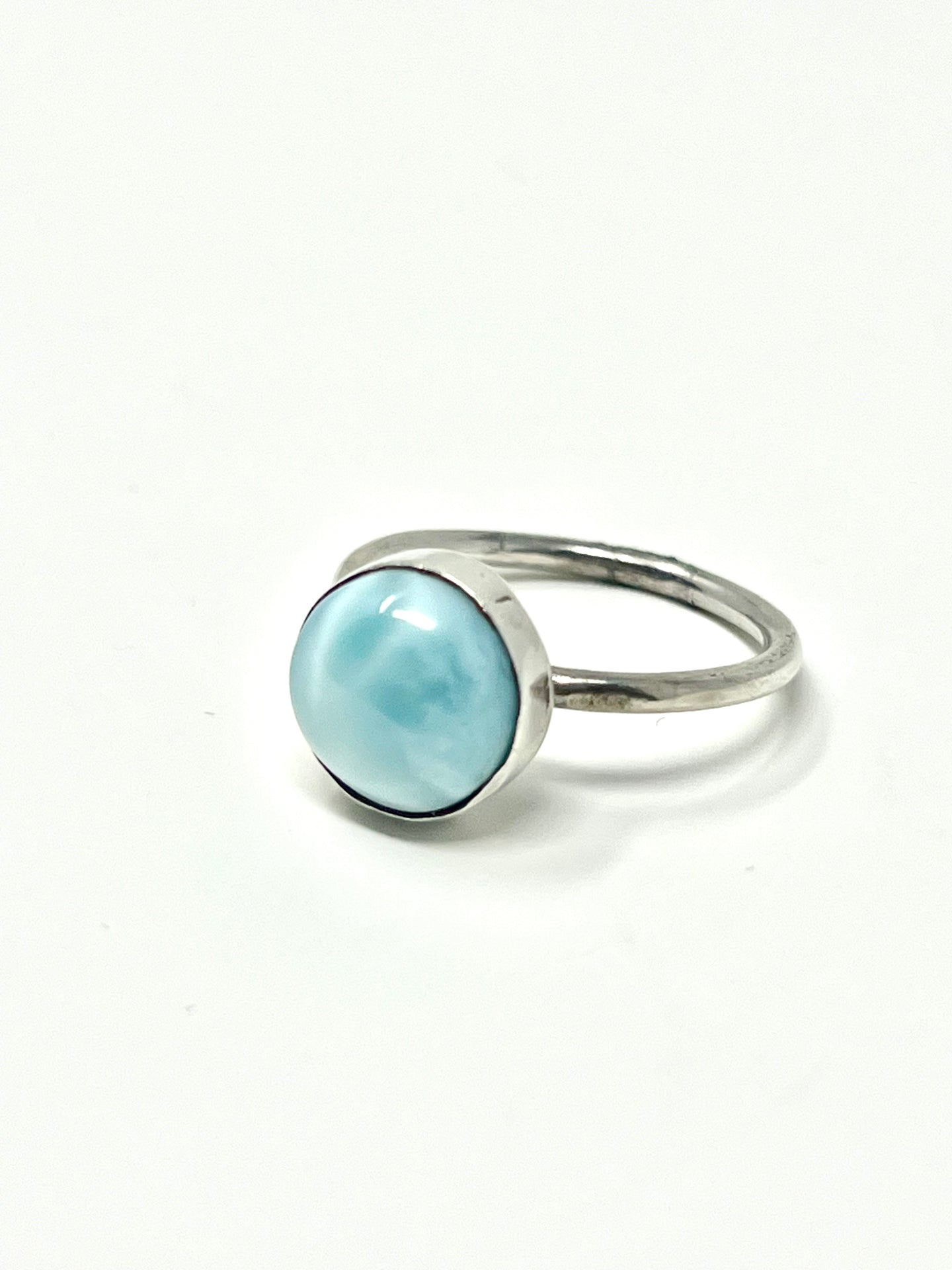 Larimar Round Ring