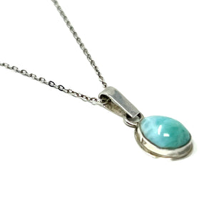 Larimar Necklace Mini