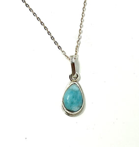 Larimar Necklace MINI