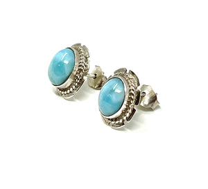 Vintage Larimar Earring