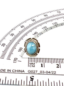 Vintage Larimar Earring