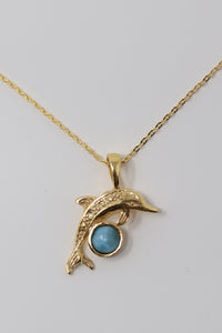 Infinity Joy Larimar Dolphin