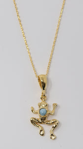 Gold Larimar Coqui