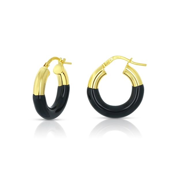 SS 925 Gold Hoop