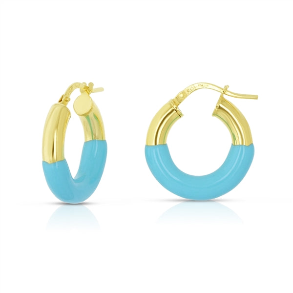 SS 925 Gold Hoop