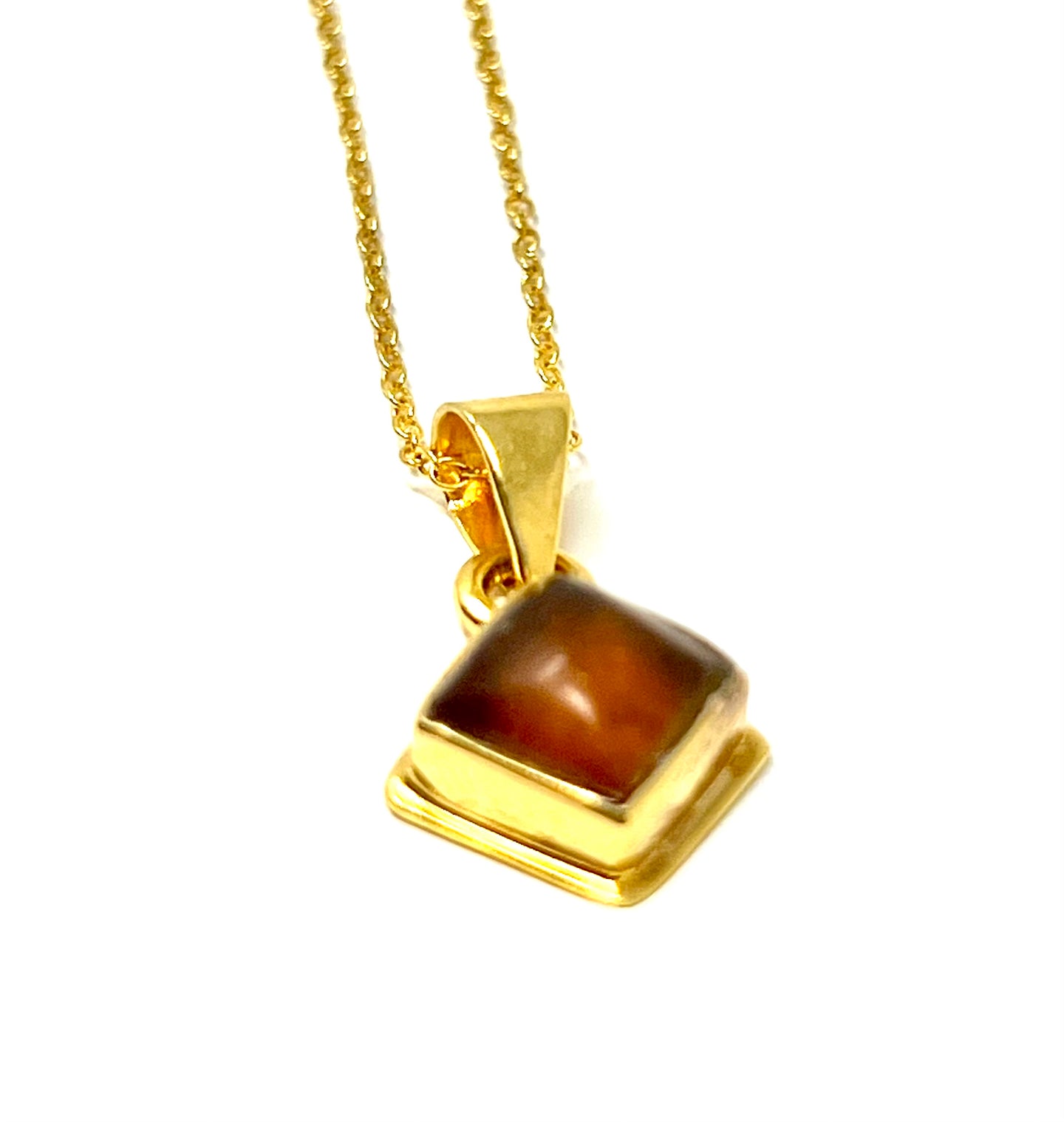 AMBER SQUARE MINI PENDANT