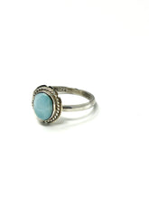 Load image into Gallery viewer, Larimar Oval Vintage Ring
