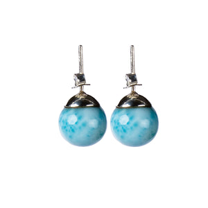 Larimar Earrings