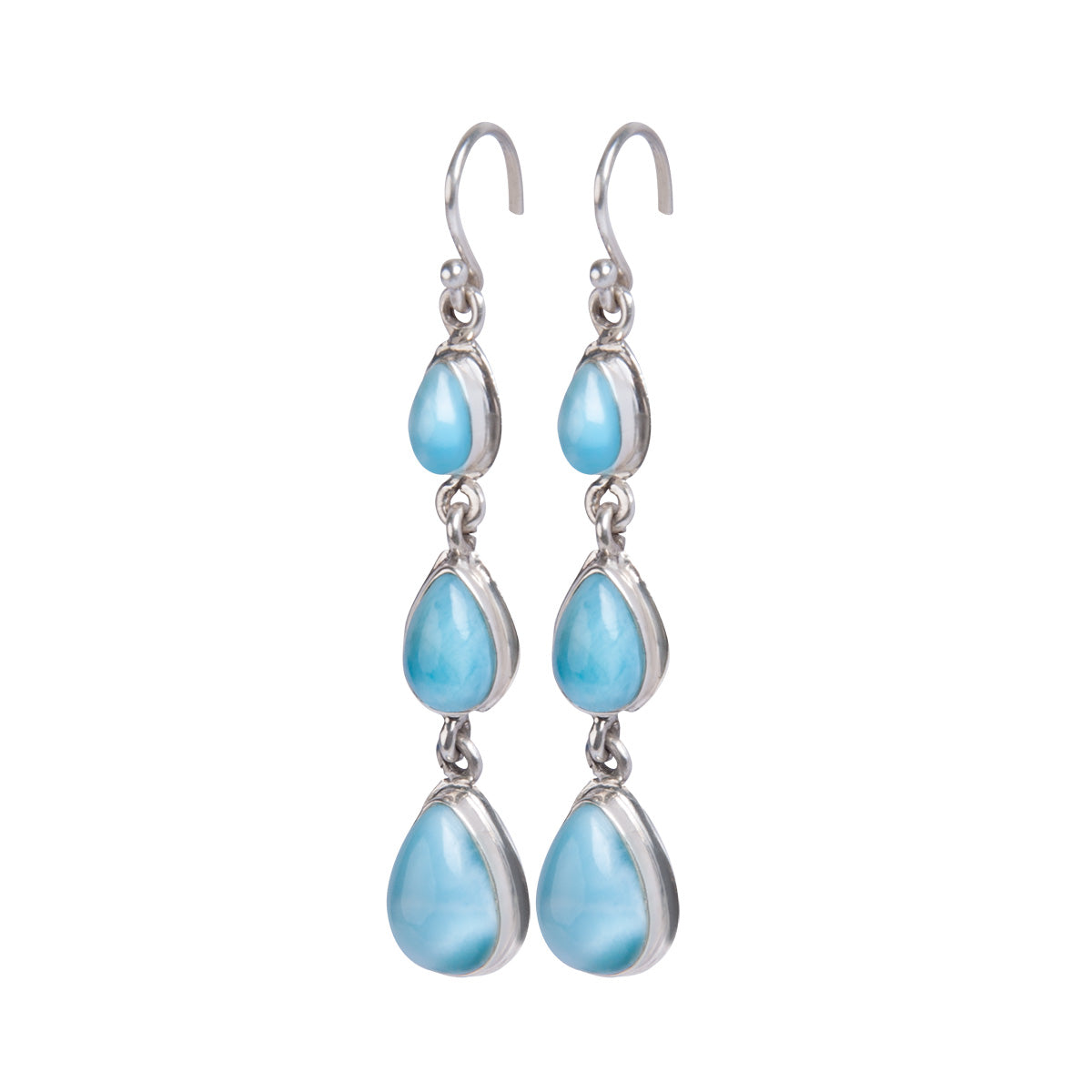 Larimar Earrings