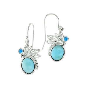 Larimar Earring